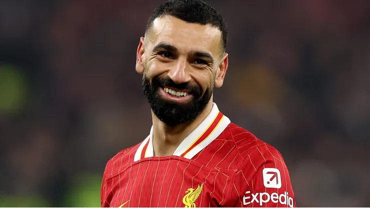 Salah chega aos 32 gols na temporada. Foto: Carl Recine/Getty Images
