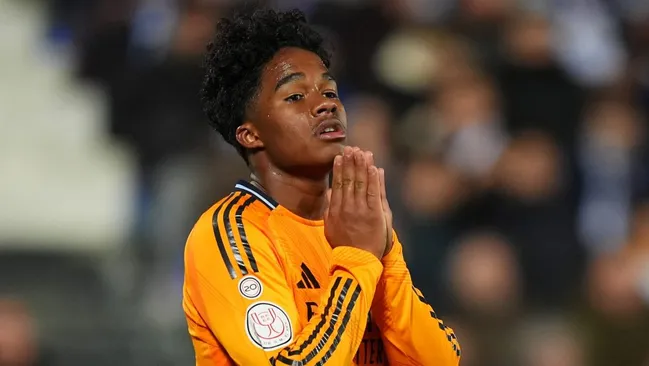 Endrick pelo Real Madrid