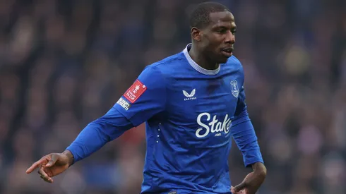 Doucouré no Everton (Photo by Lewis Storey/Getty Images)