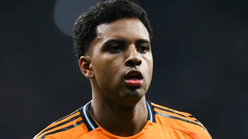 Gigante europeu vai oferecer protagonismo a Rodrygo para tirá-lo do Real Madrid. (Photo by David Ramos/Getty Images)