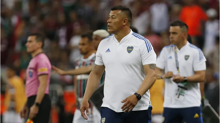 Diego González, ex-jogador do Boca Juniors, analisou a trajetória do clube na Libertadores de 2023 e criticou a gestão do técnico Jorge Almirón. (Foto de Ricardo Moreira/Getty Images)