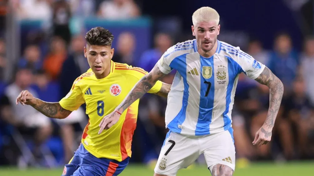 Carrascal vs De Paul. Photo by Carmen Mandato/Getty Images)