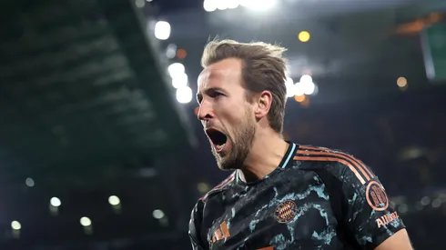 Harry Kane marca gol pelo Bayern de Munique