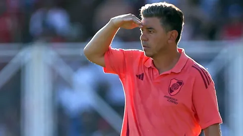 Técnico Marcelo Gallardo comandando o River Plate. Goleiro do clube argentino pode ser negociado em definitivo. Foto: Daniel Jayo