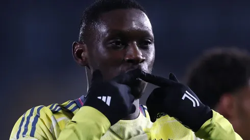 Randal Kolo Muani vem se destacando na Juventus e o clube italiano busca garantir sua permanência após um início impressionante. (Foto de Marco Luzzani/Getty Images)