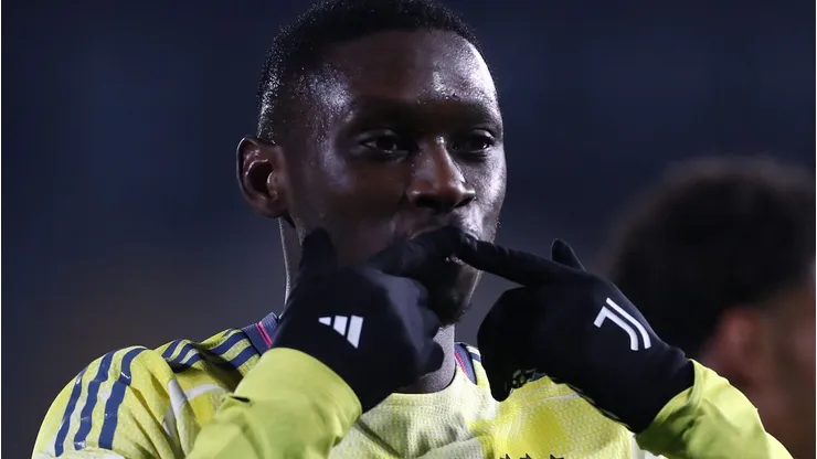 Randal Kolo Muani vem se destacando na Juventus e o clube italiano busca garantir sua permanência após um início impressionante. (Foto de Marco Luzzani/Getty Images)
