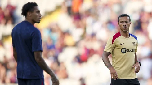 Com o clube buscando soluções, o futuro de Thiago no futebol segue em aberto. (Foto de Eric Alonso/Getty Images)