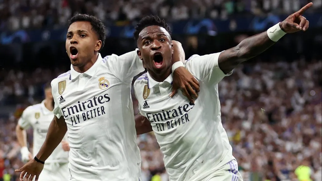 Vini Jr e Rodrygo, alvo do Manchester City