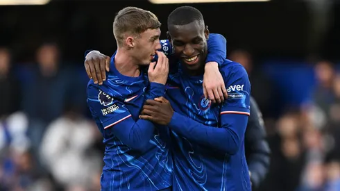 Palmer e Jackson comemorando gol do Chelsea. Barcelona tem interesse em atacante. Foto: Mike Hewitt