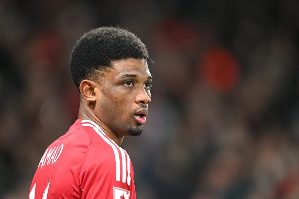 Amad Diallo em campo