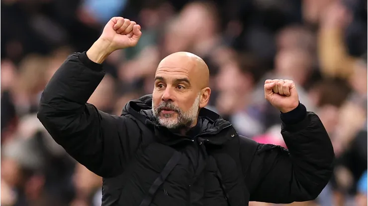 Guardiola antecipa que atletas deixarão o Manchester City. Foto: Carl Recine/Getty Images