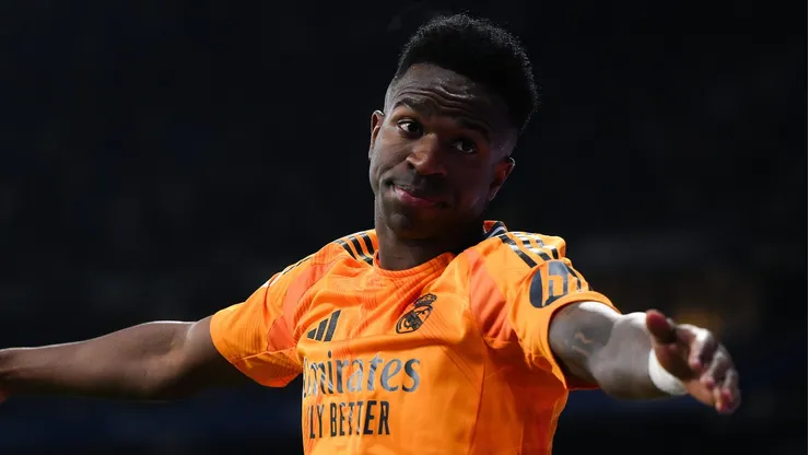 Real Madrid toma decisão sobre venda de Vini Jr para a Arábia e nome de substituto 'vaza'. (Photo by David Ramos/Getty Images)