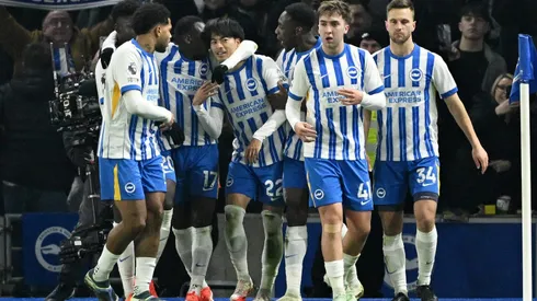 A transferência pode representar um grande salto na carreira de Mitoma, que tem se destacado na Premier League. (Foto de Mike Hewitt/Getty Images)