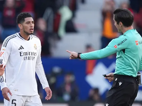 Clube vai recorrer do cartão vermelho de Bellingham