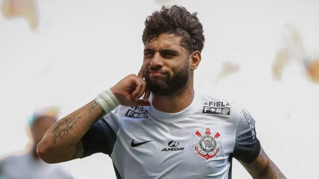 Yuri Alberto em ação pelo Corinthians em 2024.