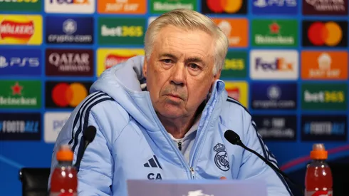 Treinador do Real Madrid em coletiva