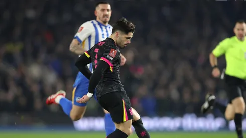 Pedro Neto pelo Chelsea. Foto: Every Second Media / Alamy Stock Photo