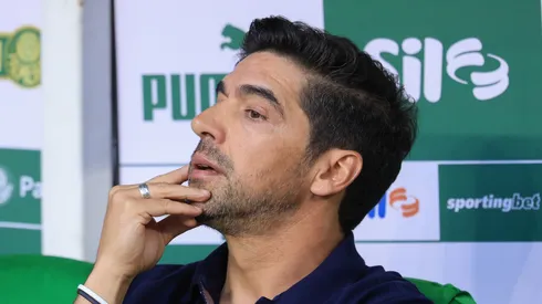 Abel Ferreira técnico do Palmeiras durante partida contra o São Paulo