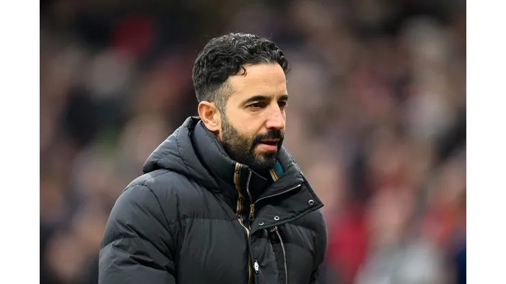 Ruben Amorim, técnico do Manchester United (Photo by Michael Regan/Getty Images)