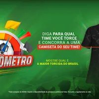 Torcidômetro: participe e concorra a camisas do seu time toda semana