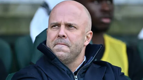 Arne Slot, treinador do Liverpool (Photo by Dan Mullan/Getty Images)