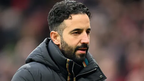 Manchester United define se vai ou não demitir Ruben Amorim se perder a Europa League (Photo by Michael Regan/Getty Images)