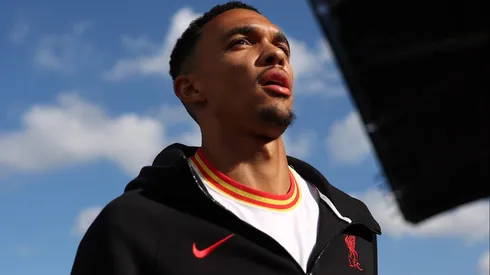 Alexander-Arnold ainda é um grande desejo do REAL MADRID (Photo by Julian Finney/Getty Images)