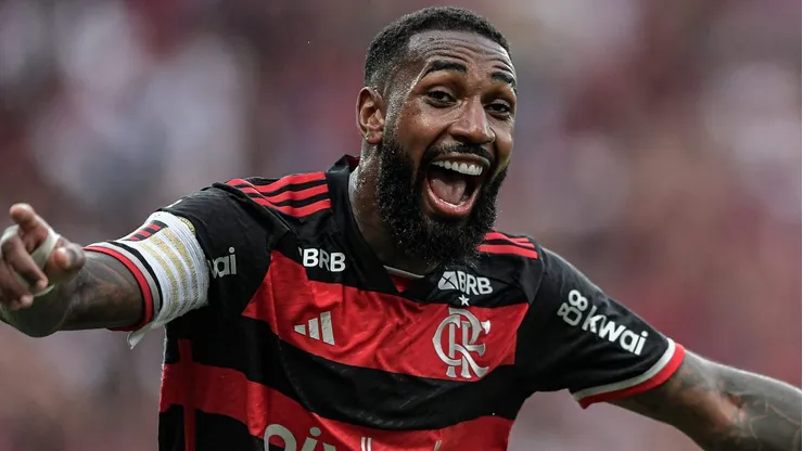Gerson, meio-campista do Flamengo. Foto: Thiago Ribeiro/AGIF