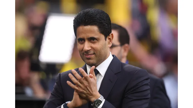 Presidente do PSG (Photo by Alex Grimm/Getty Images)