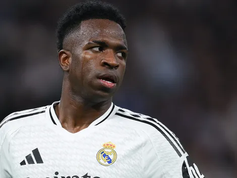 Vinicius Jr reclama das faltas cometidas por Camavinga contra Man City