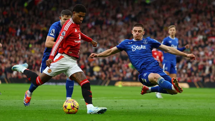 No primeiro turno, deu United: 4 a 0, com dois gols de Rashford