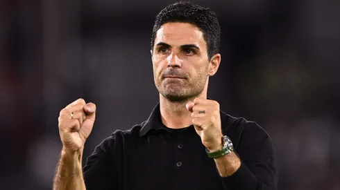 Mikel Arteta, treinador do Arsenal. (Photo by Mike Hewitt/Getty Images)