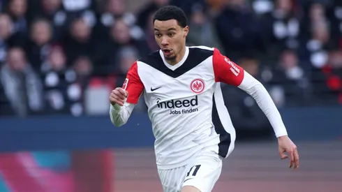 Hugo Ekitike se tornou o atacante mais caro da Premier League nesta janela de transferências. Foto: Alex Grimm/Getty Images