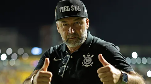 Augusto Melo, presidente do Corinthians. Foto: Heuler Andrey/Getty Images