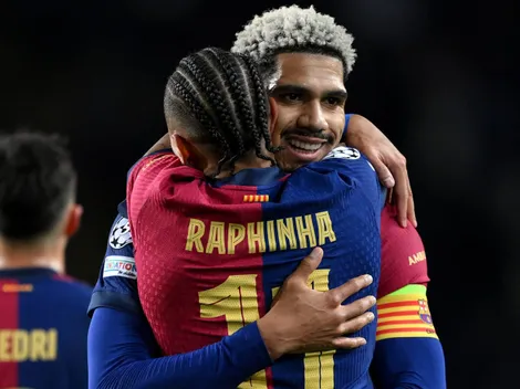 Barcelona pode vender Ronald Araújo para o Manchester United