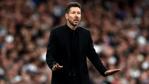 Diego Simeone, técnico do Atlético de Madrid. Foto: Florencia Tan Jun