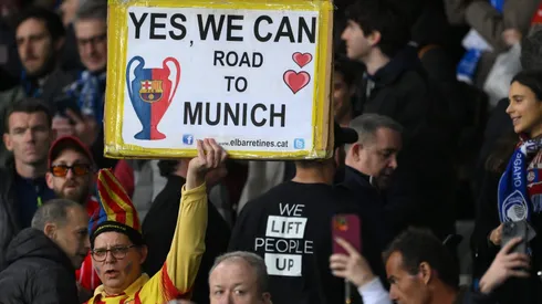 O sorteio da Liga dos Campeões favoreceu o Barcelona, que evitou gigantes como Real Madrid e PSG até uma possível final. (Foto de David Ramos/Getty Images)