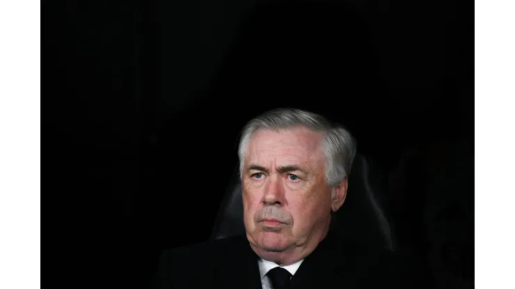 Ancelotti, técnico do Real Madrid (Photo by David Ramos/Getty Images)