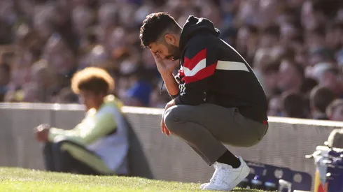 Ruben Amorim, técnico do Manchester United (Photo by Lewis Storey/Getty Images)