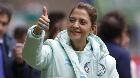 A presidente do Palmeiras, Leila Pereira, afirmou que não houve contato da CBF sobre uma possível ida de Abel Ferreira para a Seleção Brasileira. (Photo by Ricardo Moreira/Getty Images)