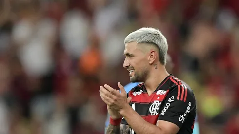 Arrascaeta em campo pelo Flamengo. Foto Thiago RibeiroAGIF