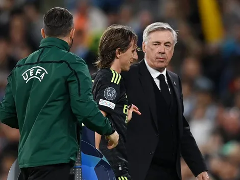 Ancelotti fala sobre o futuro de Modric no Real Madrid