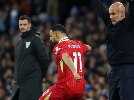 Salah sobressai e marca gol histórico pelo Liverpool contra City