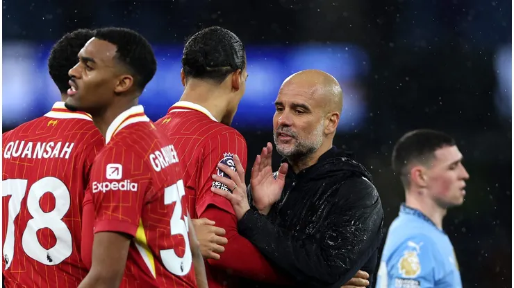 Liverpool supera o City na Premier League e Guardiola destaca lado bom.