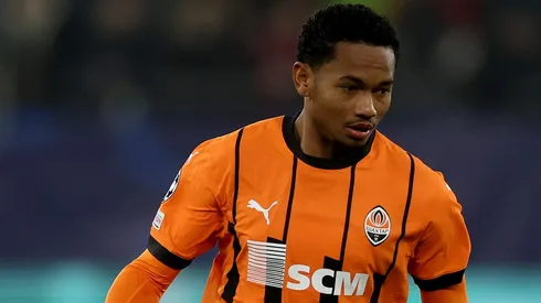 Atacante Eguinaldo, alvo do Corinthians, do Shakhtar Donetsk (Photo by Lars Baron/Getty Images)