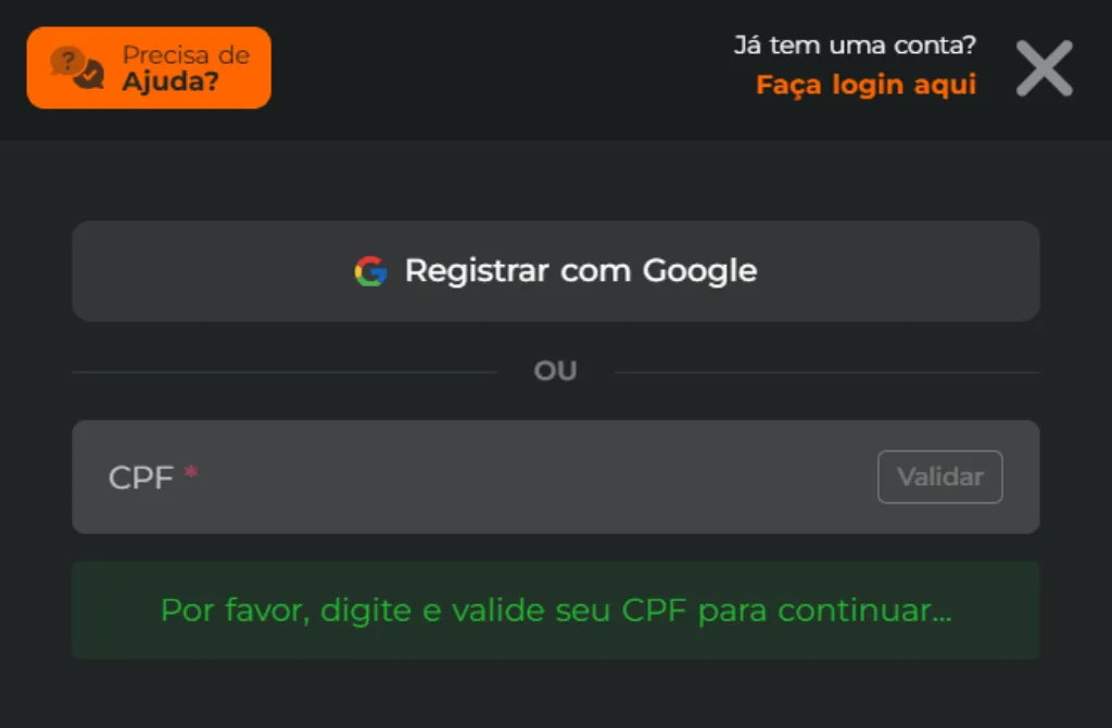 Como abrir uma conta na EsportivaBet