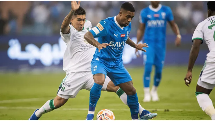 Malcom pelo Al- Hilal. Foto: Power Sport Images Ltd / Alamy Stock Photo