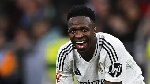 Vinicius Jr em ação pelo Real Madrid.
