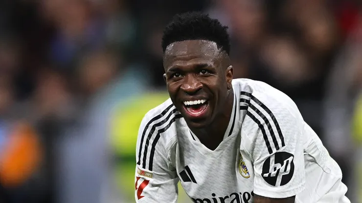 Vinicius Jr em ação pelo Real Madrid.