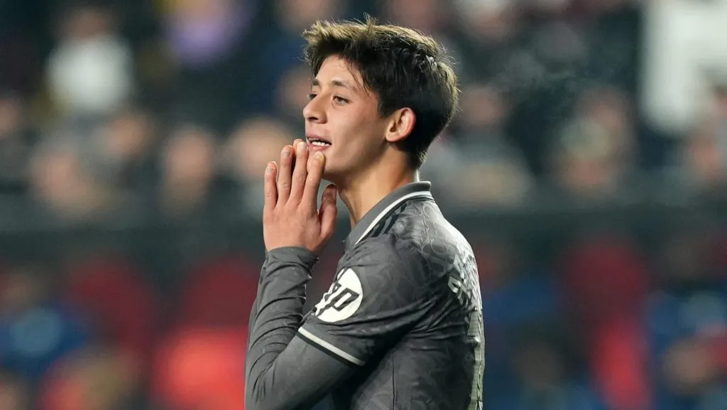 Arda Güler tem rumores ligados a outros clubes. Foto: Angel Martinez/Getty Images